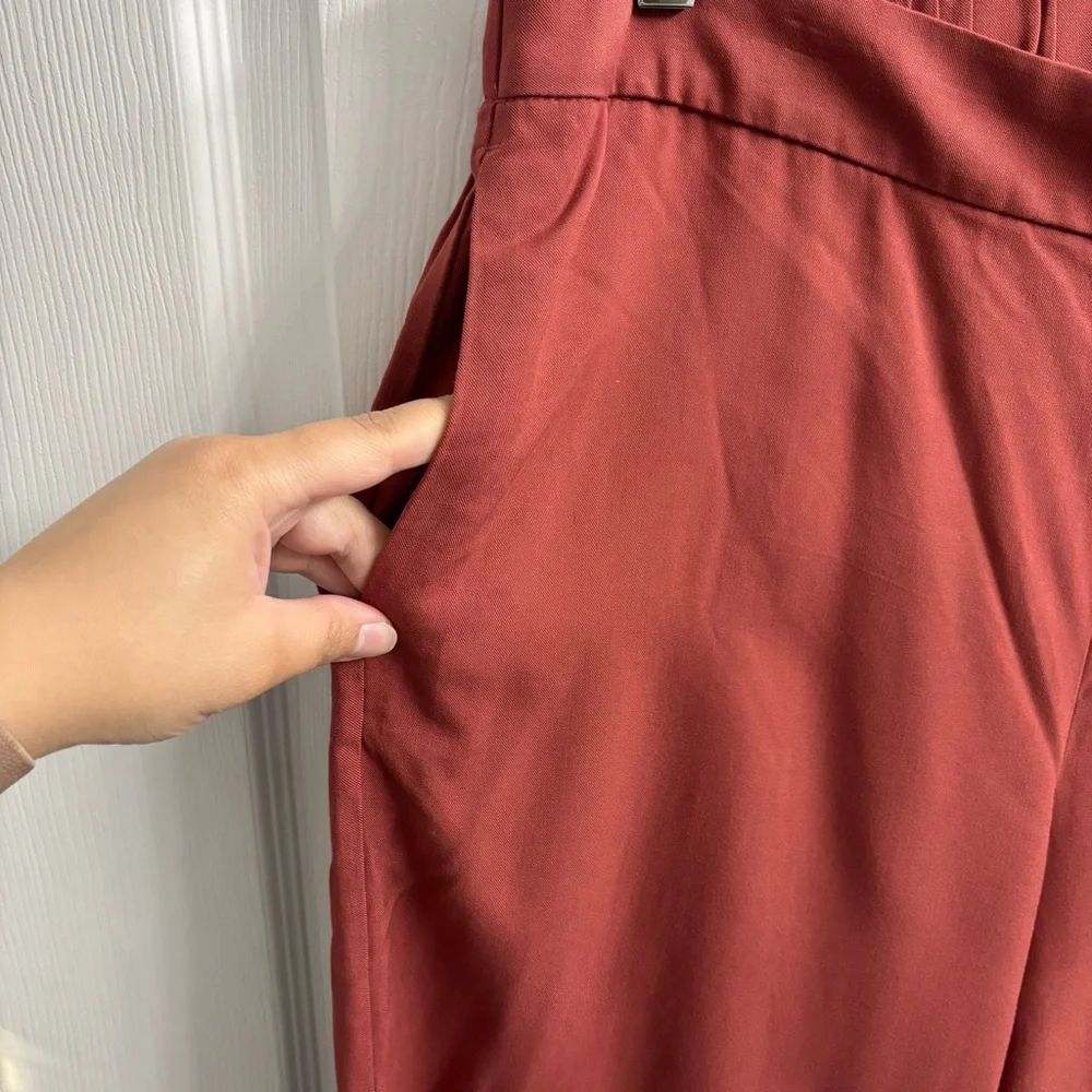 Old Navy Playa Wide Leg Pants Large NWT Pull On High Waist - Picture 3 of 5